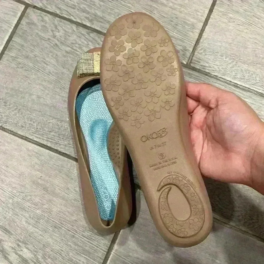 Okay B. Mari Ballet Flats Size 7 - Picture 2 of 3